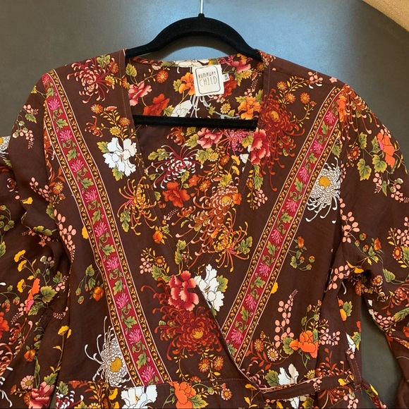 BOHO Kimono Dress / Duster 🤎🧡 - Picture 10 of 12